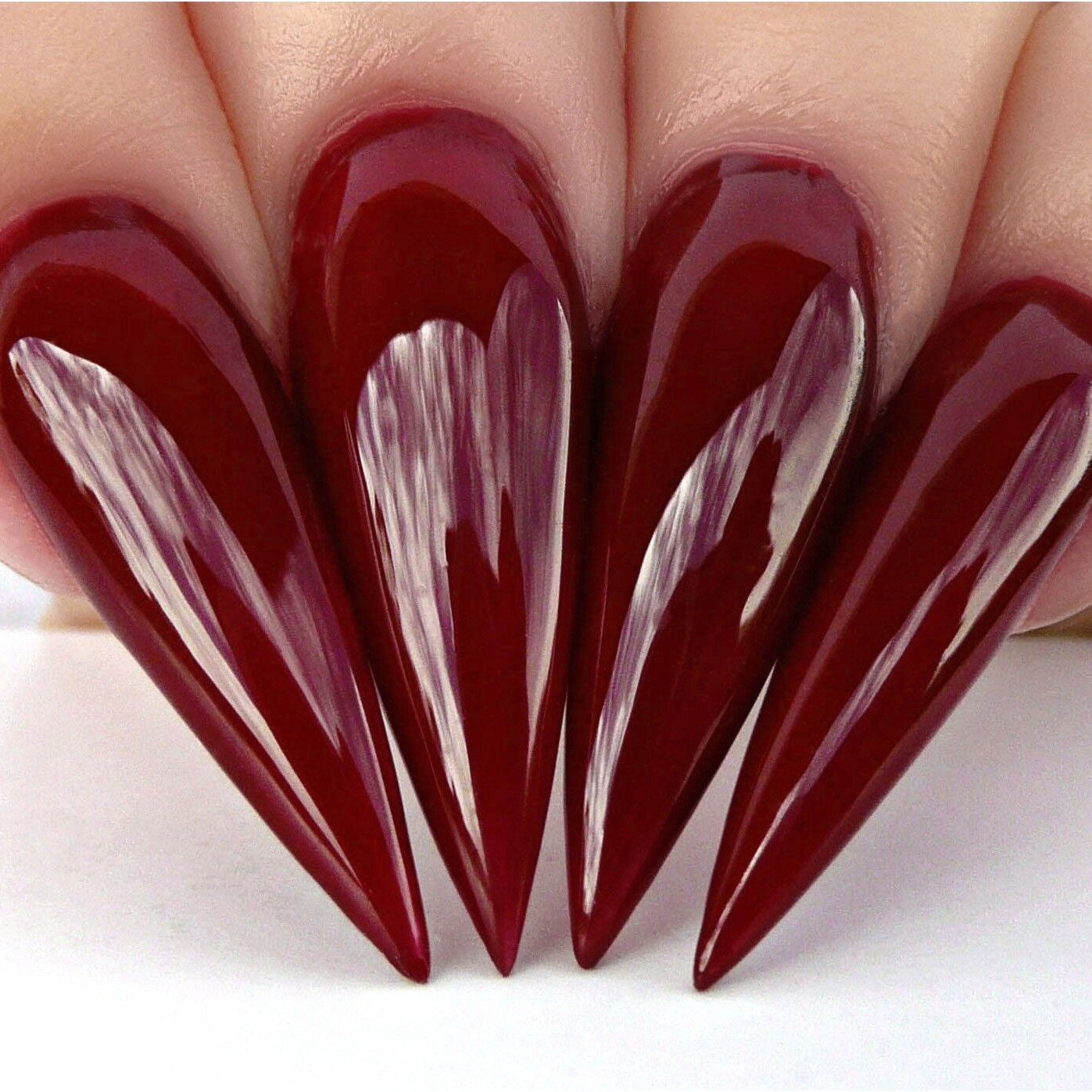 Kiara Sky Gel Polish - RIYALISTIC MAROON