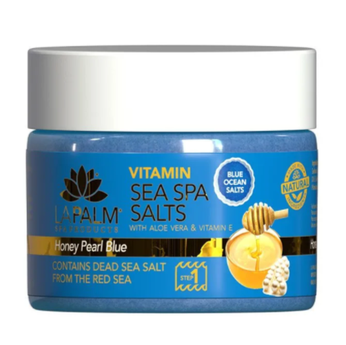 LaPalm Sea Spa Salts 12oz - Honey Pearl