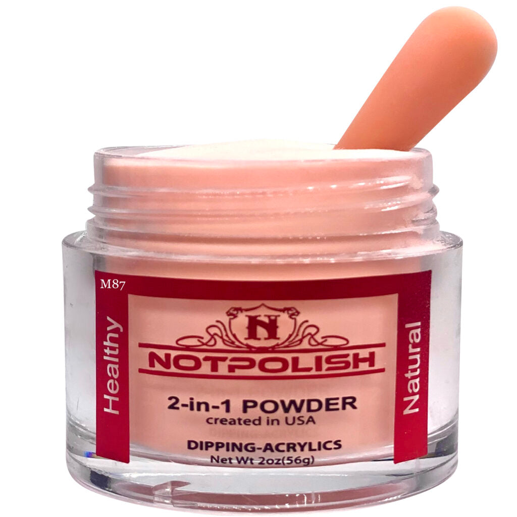 Not Polish Powder M Collection - M87 CORAL PINK