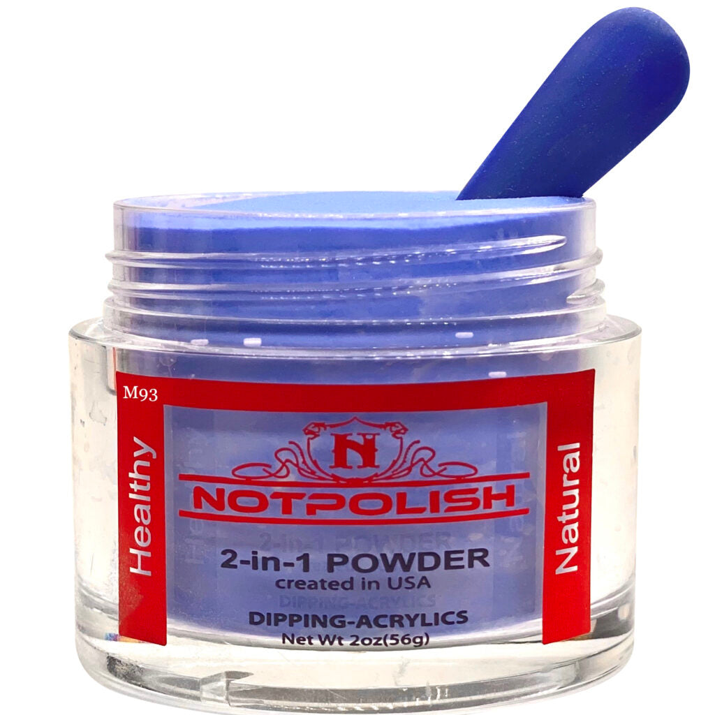 Not Polish Powder M Collection - M93 LUSH BLUE