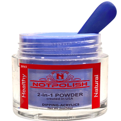 Not Polish Powder M Collection - M93 LUSH BLUE