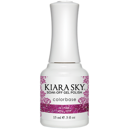 Kiara Sky Gel Polish - V.I.PINK