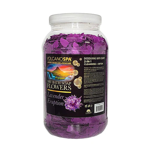 Lapalm Volcano Spa Dry Bath Soap Flowers 1G - Lavender